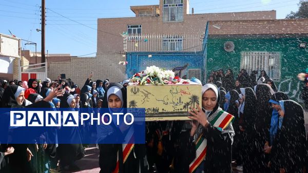  دانش‌آموزان با شهیدان بار دیگر پیمان بستند