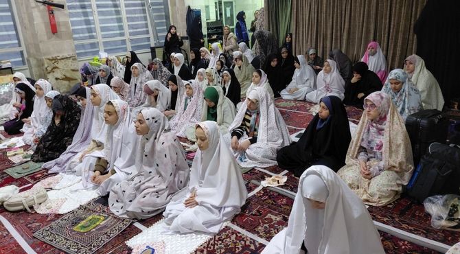 روایت دانش‌آموز خبرنگار معتکف، از اولین روز اعتکاف 