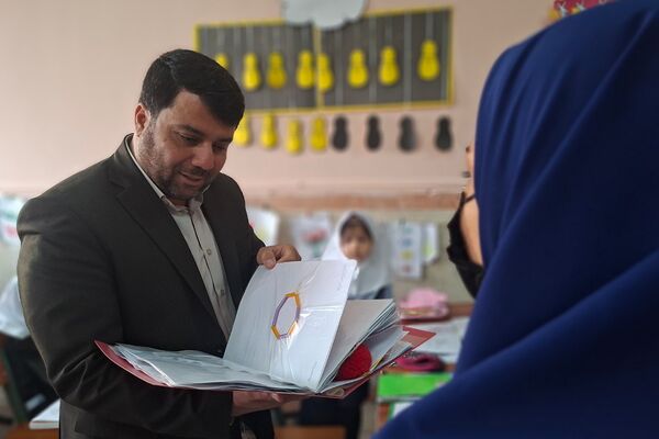 افتتاحیه طرح پژواک در کودکستان‌های قرچک