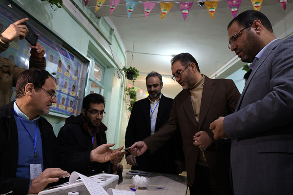 حضور وزیر آموزش و پرورش در انتخابات ۱۱ اسفند ۱۴۰۲