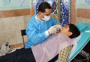 برگزاری پویش "دو دوتایادت نره"درمدرسه ی  شهید احمدی روشن شهریار