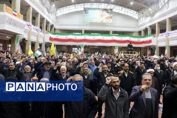 حضور پرشور مردم گرگان در 9 دی