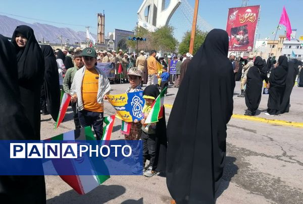 حضور پر شور مردم شهرستان کازرون در راهپیمایی روز قدس