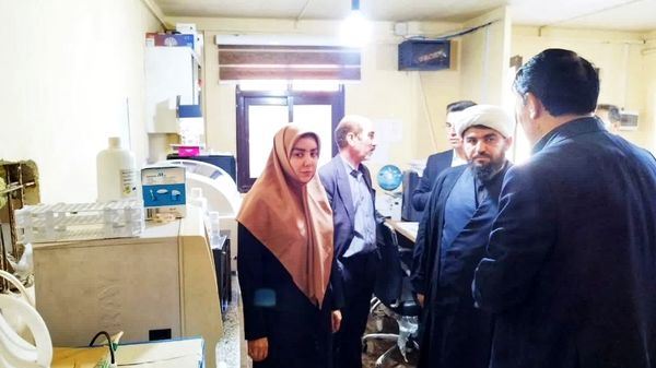 بازدید سرپرست دانشگاه علوم پزشکی یاسوج از مراکز بهداشتی و درمانی شهرستان مارگون