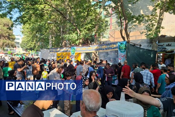 حضور پرشور مردم شهریار در راهپیمایی کیلومتری غدیر 