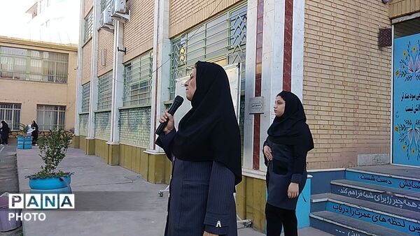 آغاز مدارس در دبیرستان شهید مطهری نیشابور 