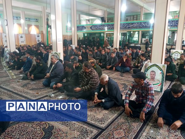 مراسم گرامیداشت شهید محسن کمالی دوست در چناران