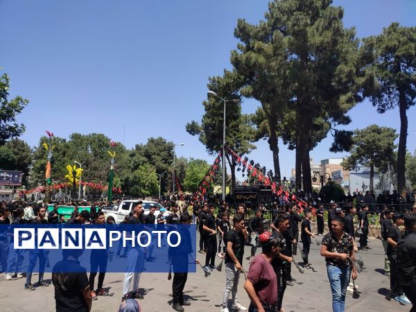 مراسم عزاداری عاشورای حسینی در شهرستان نیشابور 