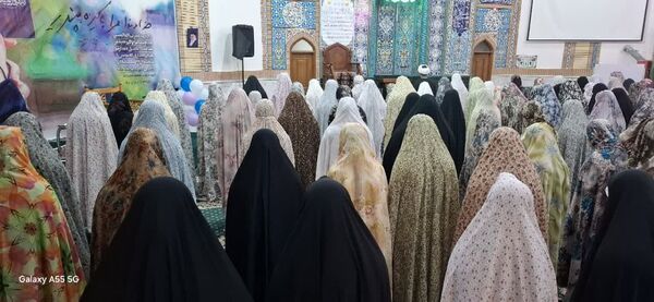  اعتکاف دانش آموزی در مسجد الغدیر