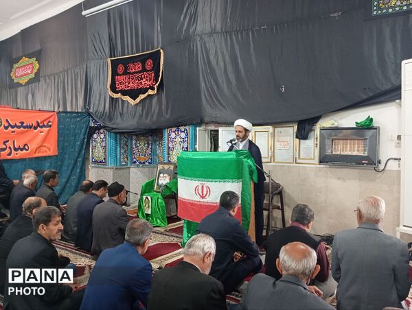اقامه نماز عید فطر در روستای بلیان کازرون