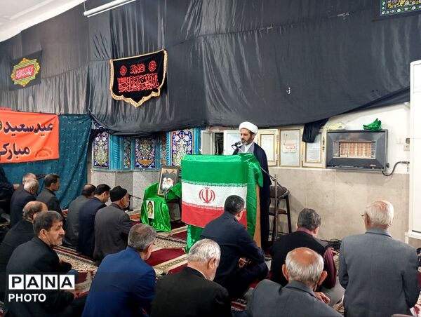 اقامه نماز عید فطر در روستای بلیان کازرون