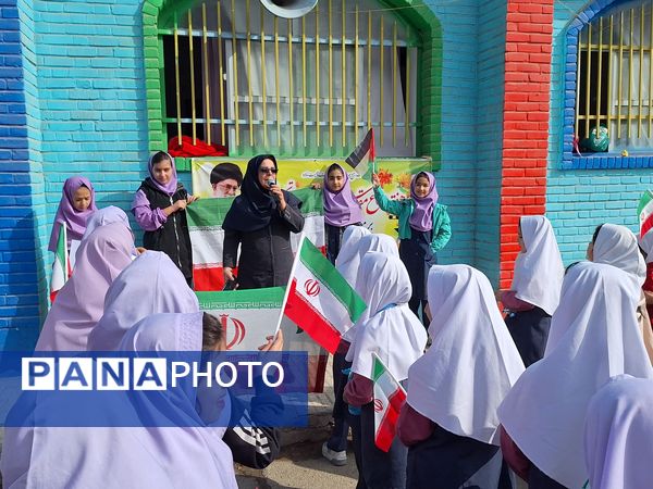 اعلام انزجار دانش‌آموزان ملاردی از رژیم کودک‌کش و جنایتکار صهیونیستی و حمایت از جبهه مقاومت