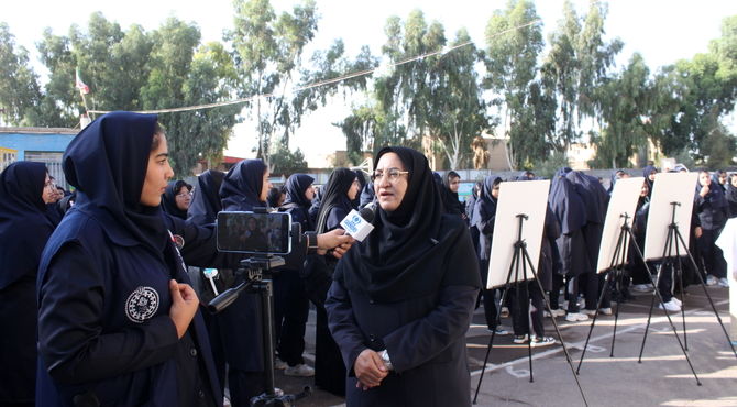 زنگ مهر در هنرستان فدک؛ آغاز سالی تازه با شور و لبخند