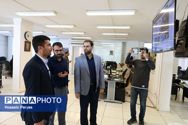 بازدید معاون تربیت‌بدنی و سلامت وزارت آموزش و پرورش از خبرگزاری پانا