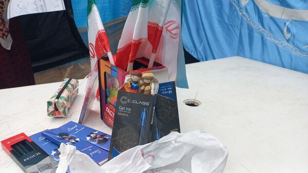 برپایی موکب سازمان دانش‌آموزی شهرستان فاروج
