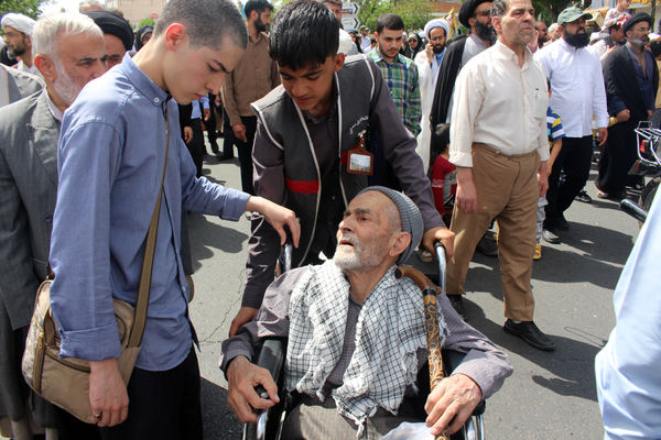 اعلام انزجار مردم قم از جنایات رژیم صهیونیستی در جمعه خشم