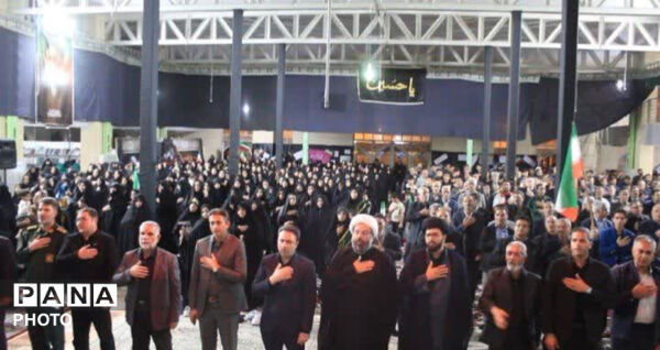 مراسم اربعین رهبر شهید انقلاب اسلامی در مسجد امام حسین (ع) خاتم