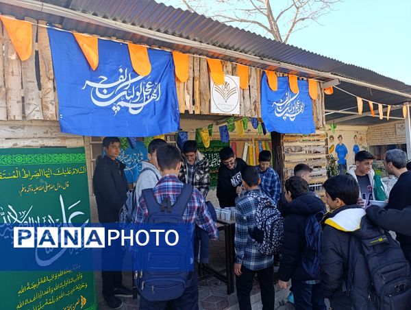 موکب مدرسه قفلی در مشهد