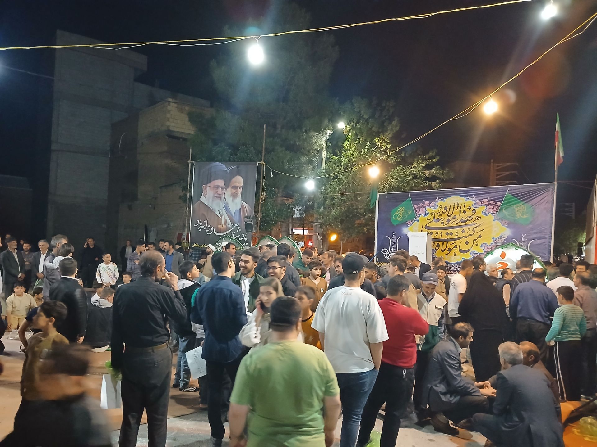 نوای «یا علی» در شب های ملکان