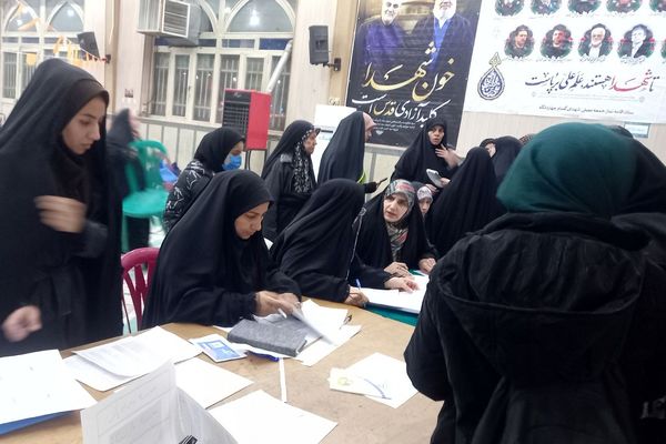 افتتاحیه اعتکاف دختران چهاردانگه