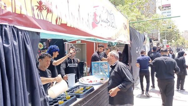 موکب‌های خدمت‌رسان به عزاداران حسینی در کاشمر