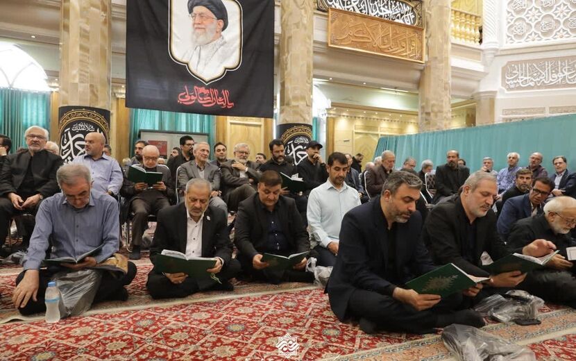 حضور وزیر آموزش‌وپرورش در مراسم ختم مادر شهیدان مظفر