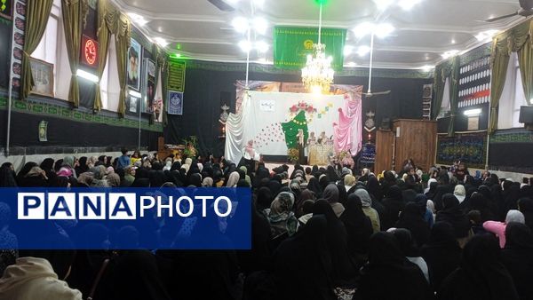 جشن میلاد حضرت زهرا(س) در تکیه علی اکبری فدافن