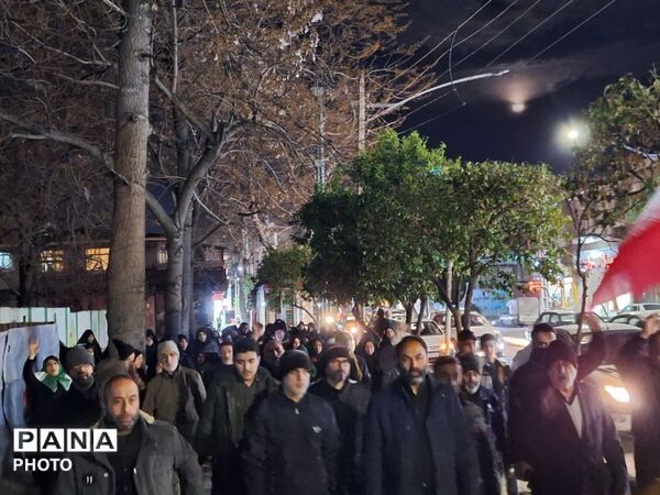 برپایی دسته عزاداری مردم گرگان