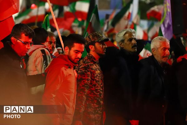 بی‌تاب میناب در شب اربعین شهادت رهبر امت 