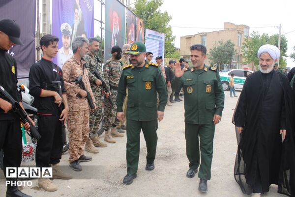 افتتاحیه موکب یاران خراسانی شهرستان سملقان در روستای مهمانک 
