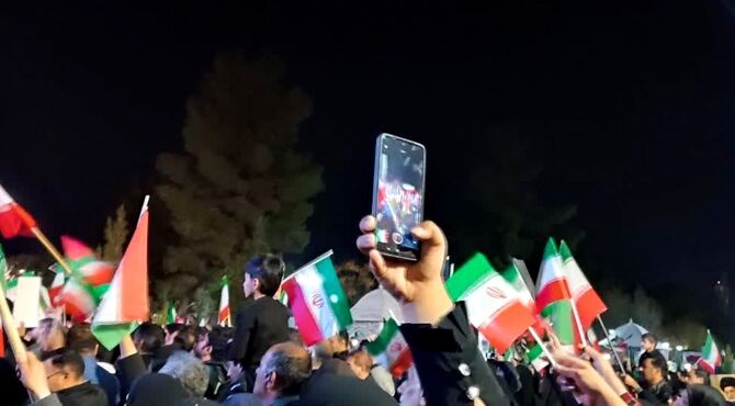 حضور مردم کرمان در سوگواری شهادت رهبر فرزانه انقلاب اسلامی