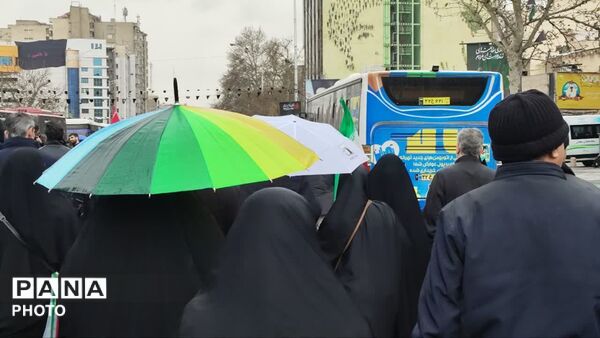 صدای مرگ بر استکبار در تهران طنین انداز شد