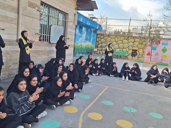 المپیاد ورزشی درون مدرسه ای در دبیرستان شهید قویدل