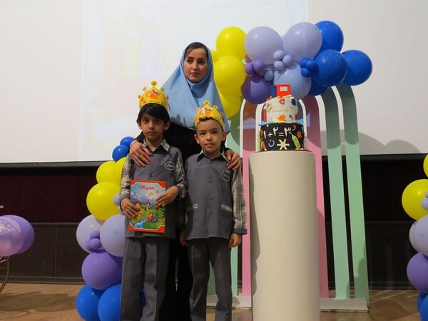 برگزاری جشن الفبا در مدرسه پاسداران بجنورد