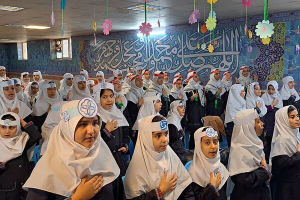 افتتاحیه «سفیران سلامت» در دبستان هجده دی ناحیه 2 شهرری 