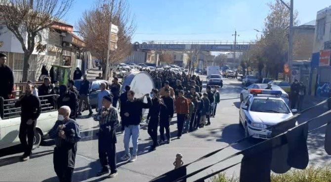 مراسم سوگواری مادر سادات حضرت فاطمه 