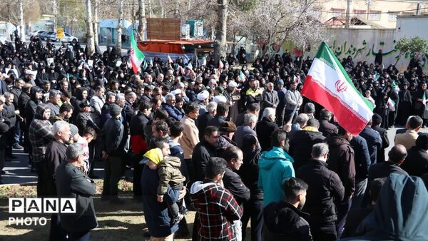 سوگواری مردم نظرآباد در غم فقدان رهبر فرزانه انقلاب 