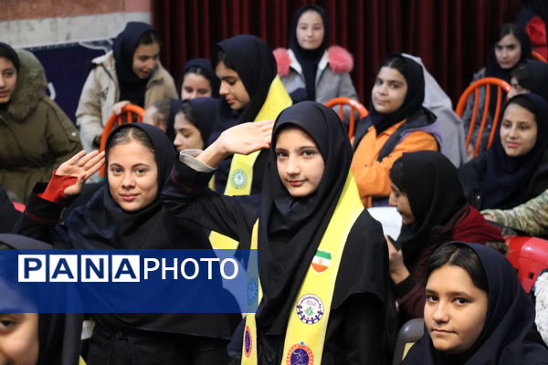 سومین روز اردوی تمشک سازمان دانش‌آموزی آذربایجان‌شرقی