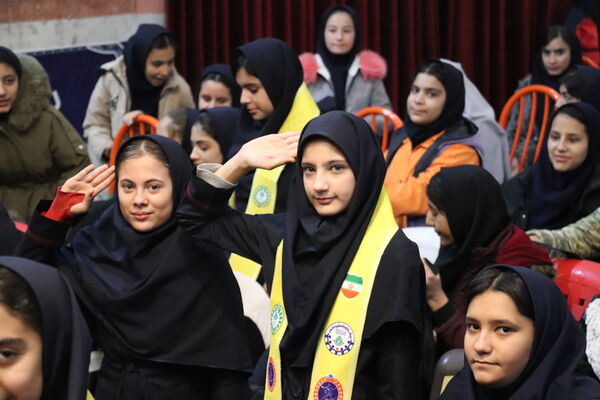 سومین روز اردوی تمشک سازمان دانش‌آموزی آذربایجان‌شرقی