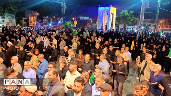 شکوه صدوبیست شب مقاومت مردم کوهدشت در میدان امام خمینی (ره)