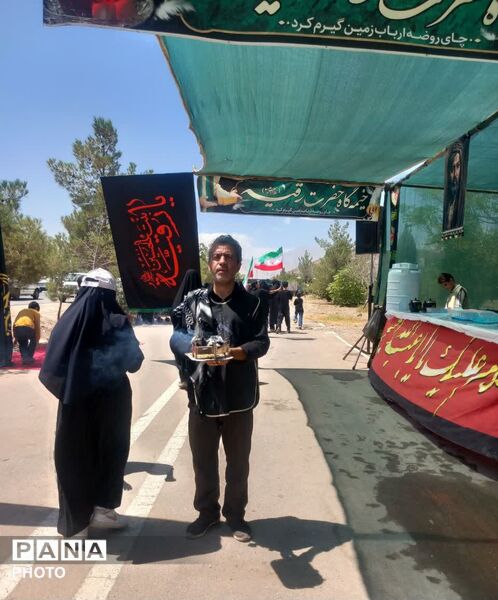 راهپیمایی جاماندگان اربعین تفت 
