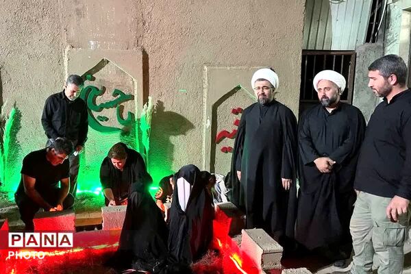 تجمع مردمی شهر صباشهر همزمان با مراسم شام غریبان  