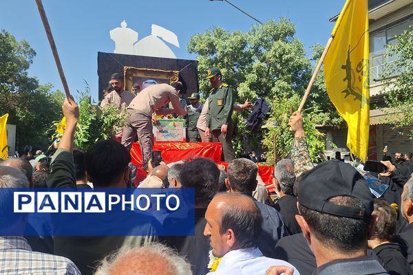 مراسم تشییع پیکر سردار شهید غلامحسین غیب پرور