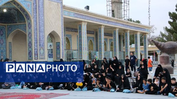 اجرای تئاتر مذهبی در آستان مقدس امامزاده بی‌بی‌سکینه صفادشت 