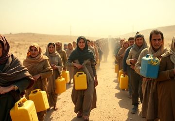 روستایی تشنه در میان کوه‌ها با قطعی آب همیشگی