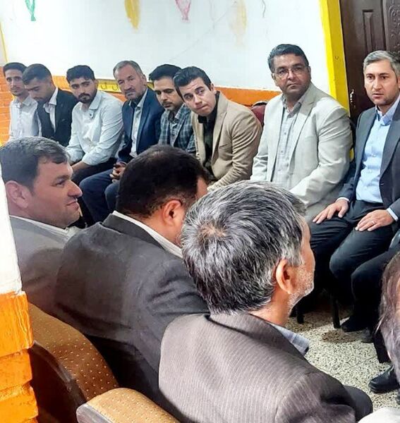 بازدید نماینده مجلس شورای اسلامی و عضو کمیسیون آموزش مجلس از مدارس بخش زاوین کلات