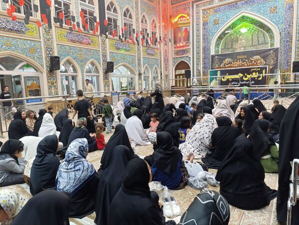 مراسم شب اربعین حسینی در نیشابور
