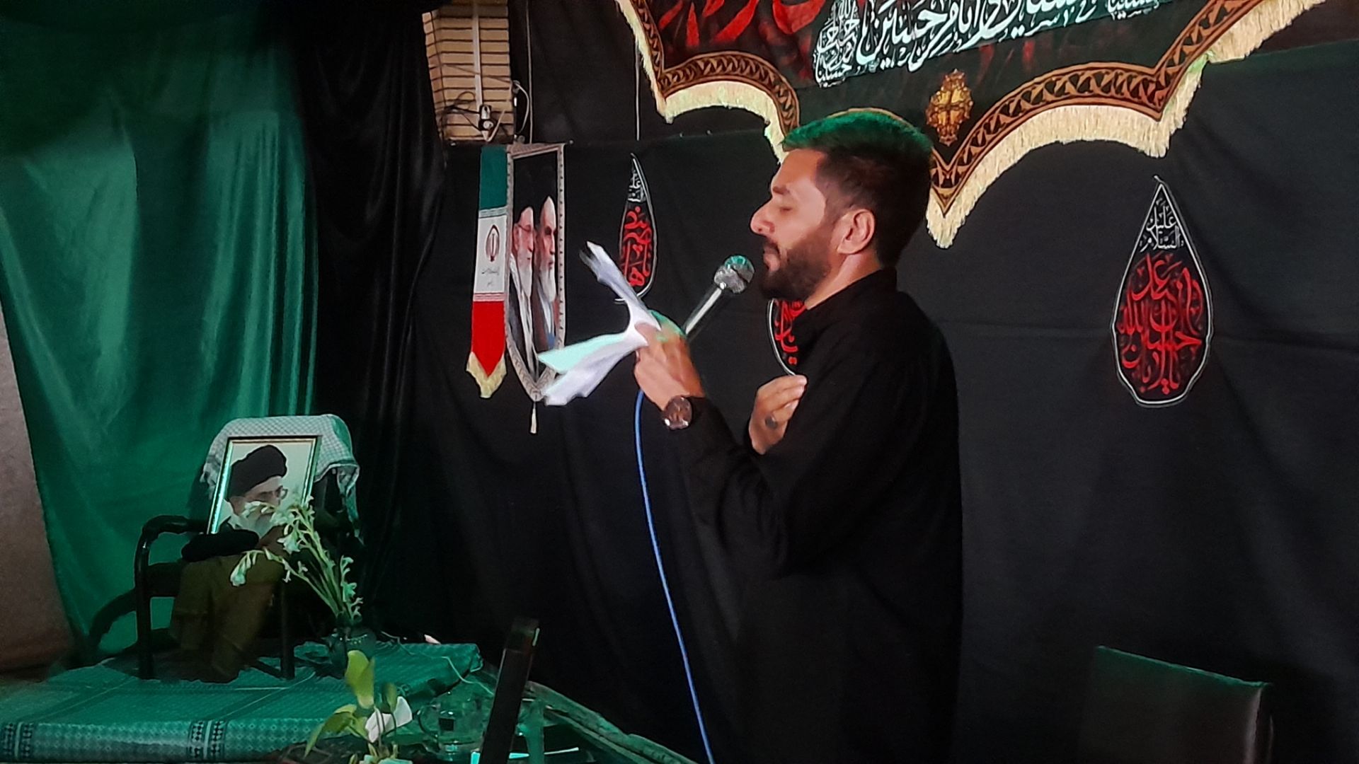حضور پرشور مردم درگزین در مراسم گرامیداشت رهبر شهید