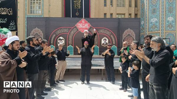 عزاداری سالروز شهادت امام حسن عسگری(ع) در مسجد جمکران