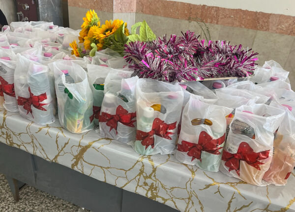 جشن بندگی دانش‌آموزان دبستان میرشمسی